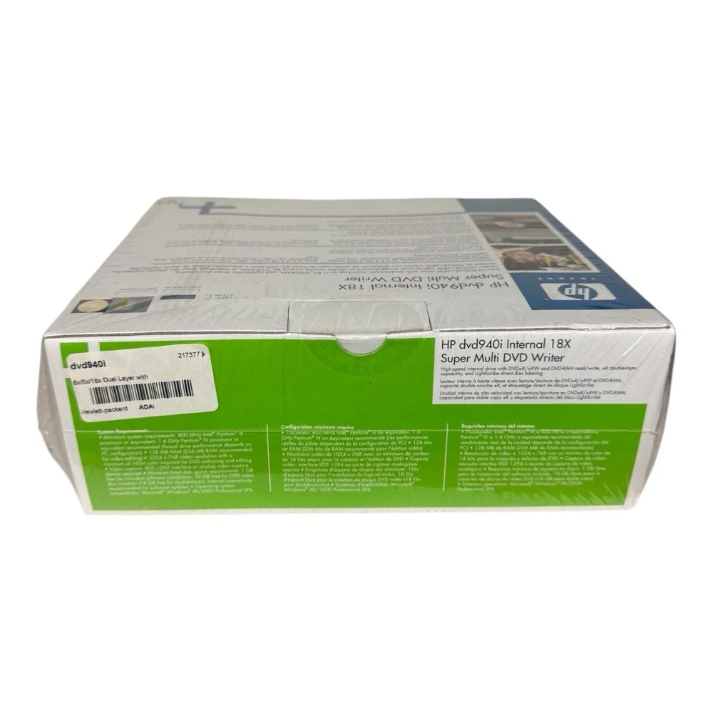 HP dvd940i Lightscribe IDE Internal 18X‎ Super Multi DVD Writer Sealed